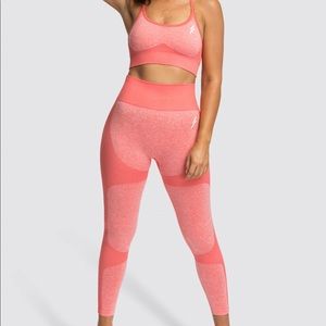 Doyoueven pink seamless set